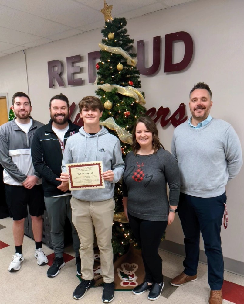 Tyler Keeven Student of the Month