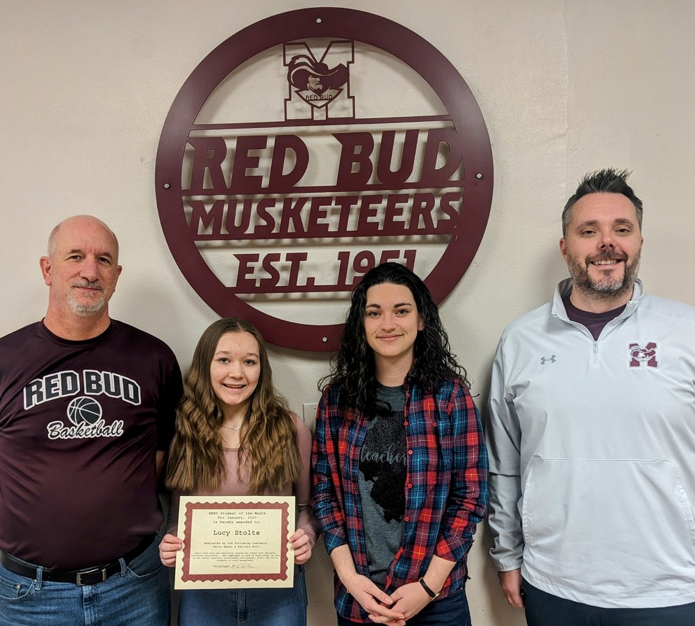 Lucy Stolte Student of the month