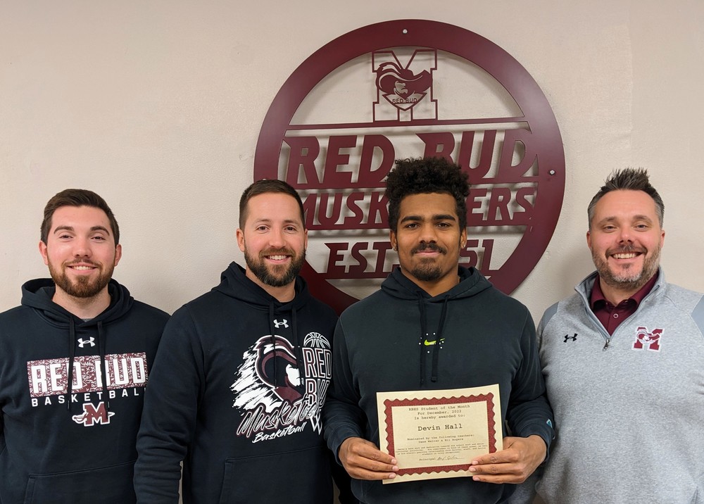 Student of the Month - Devin Hall